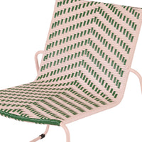Maddie Occasional Chair Green/Pale Rose