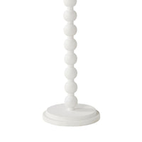 Melissa Wooden Floor Lamp White 162cm