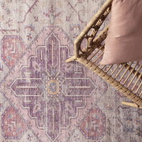 Autumn Vintage Distressed Multi Rug 300x240cm