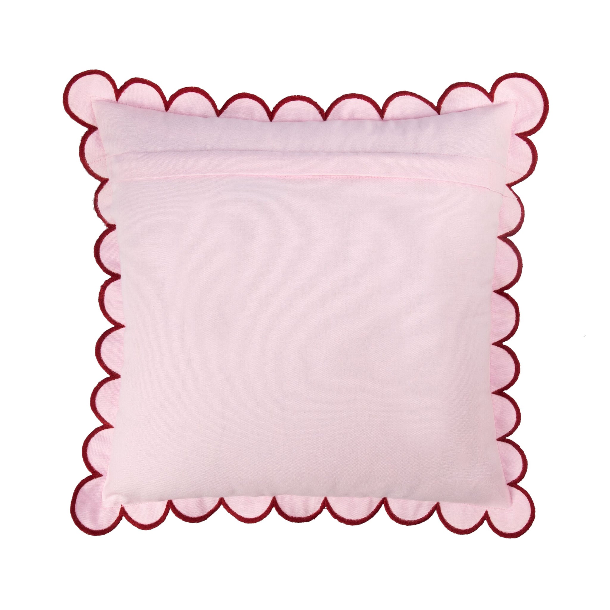 Aerin Scallop Cushion Merry Berry 45cm