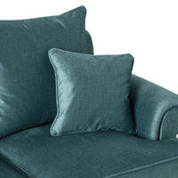 Lisette 2.5 Seater Velvet Sofa Aura Emerald