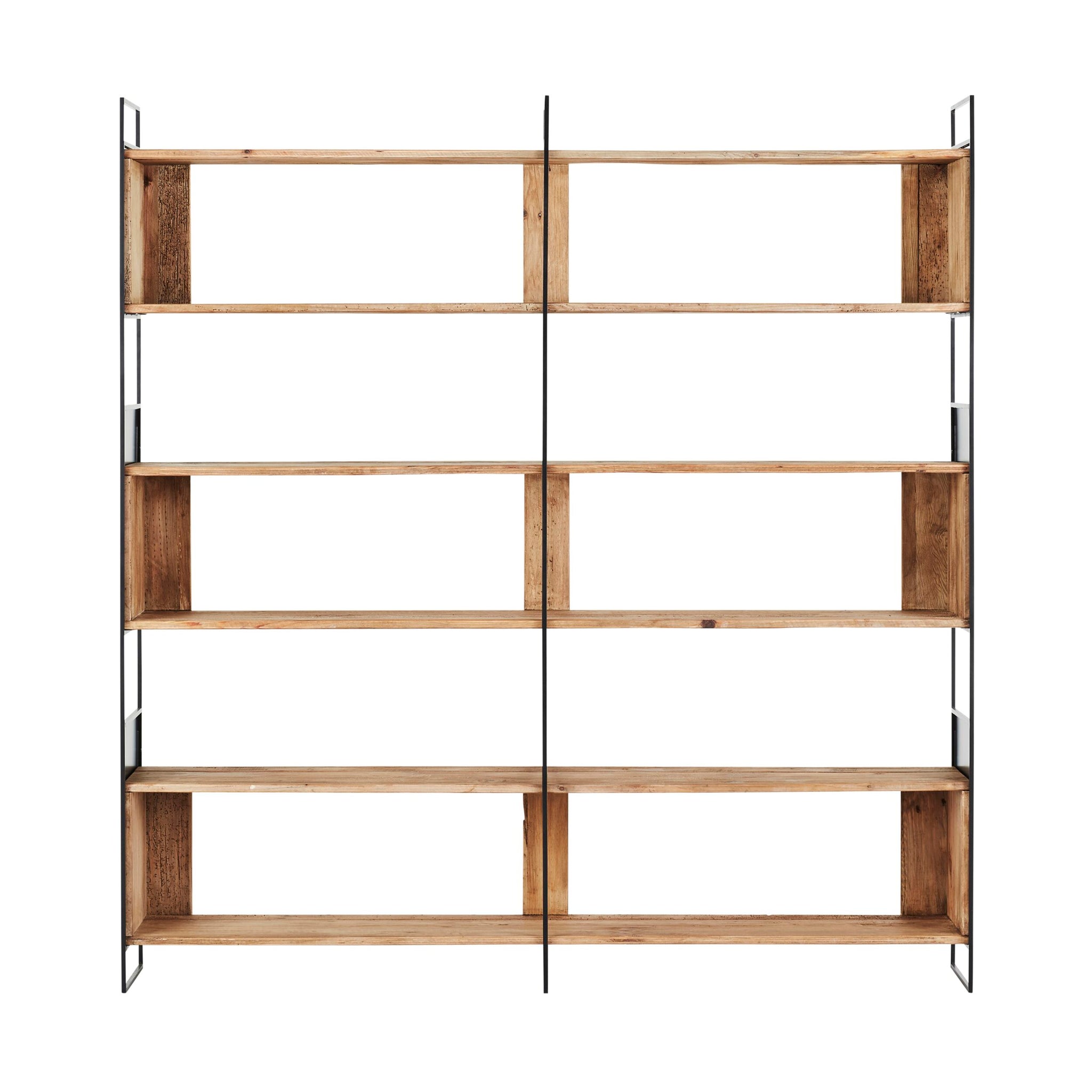Miles Tall Shelving Unit 190x180cm