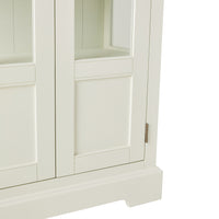 Clover Narrow 2 Door Display Cabinet 193 x 85cm
