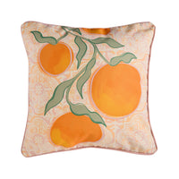Aruba Orange Tile Outdoor Cushion 45x45cm