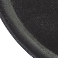 Luna Round Side Table Black
