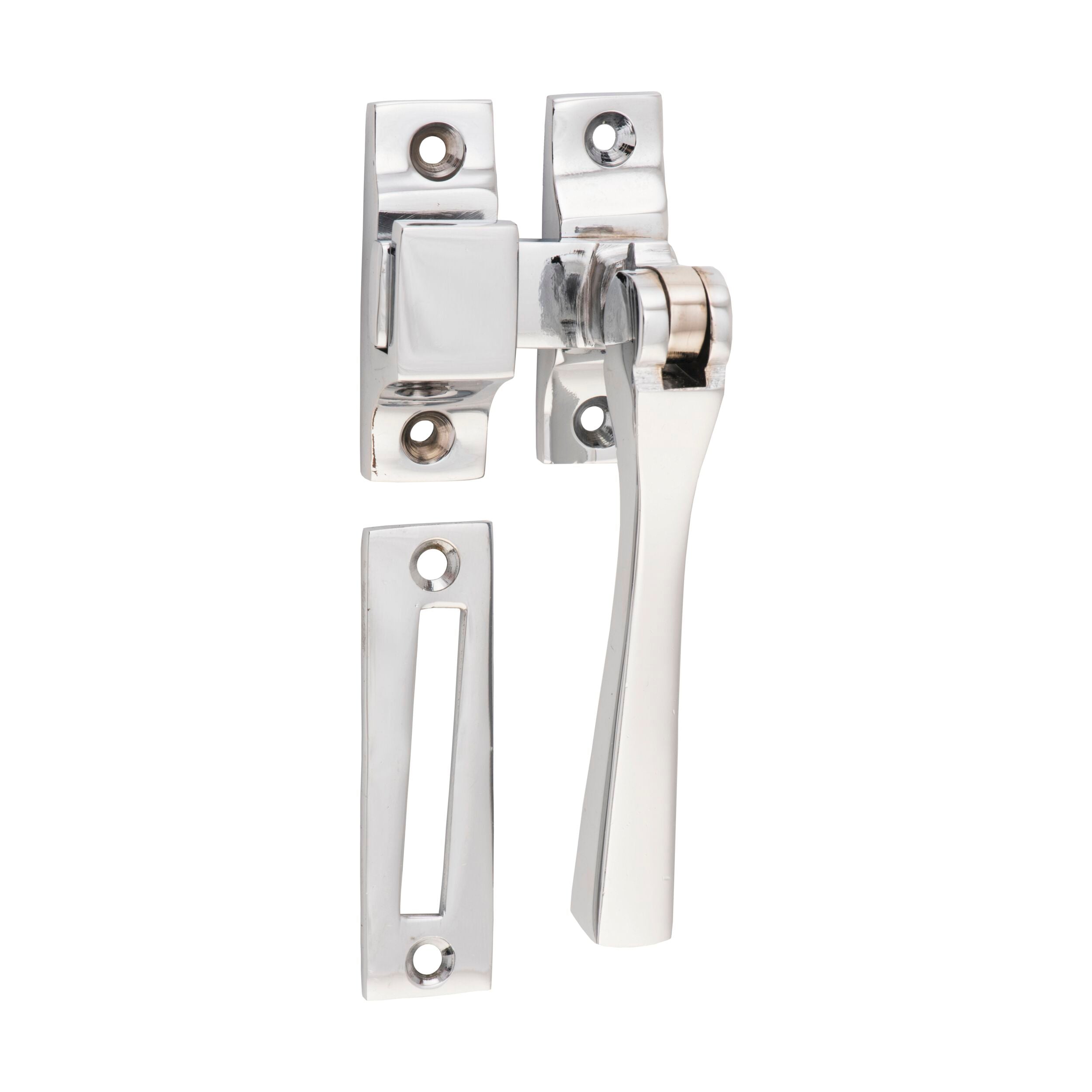 1692 Casement Fastener Square Chrome Plated W35xP30