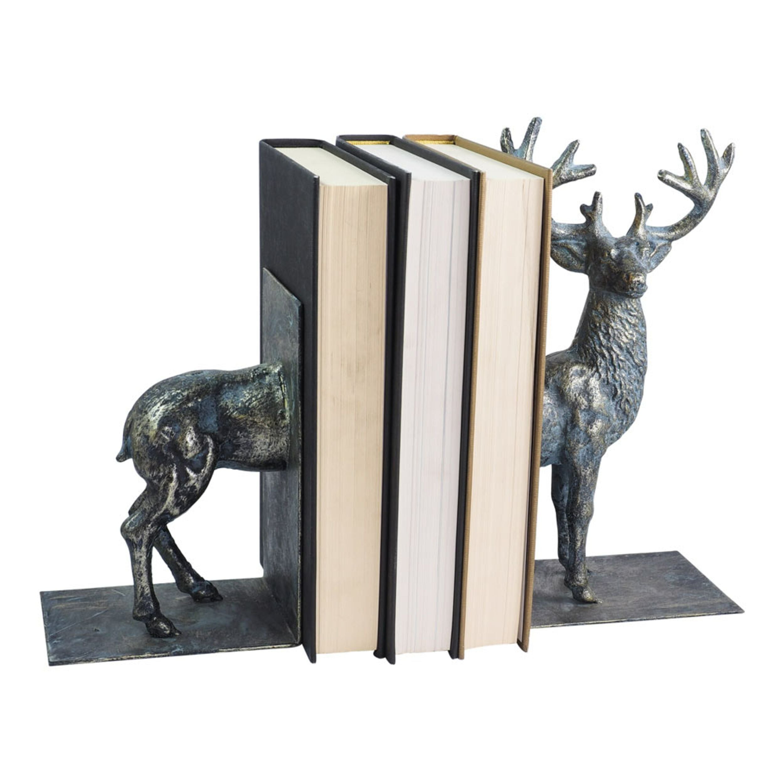 Stag Book Ends 26x10cm