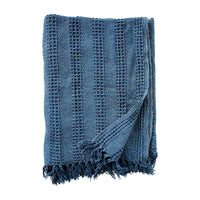 Everly Stonewash Blue Throw 200x140cm