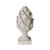 Artichoke Resin Flower Statue Medium