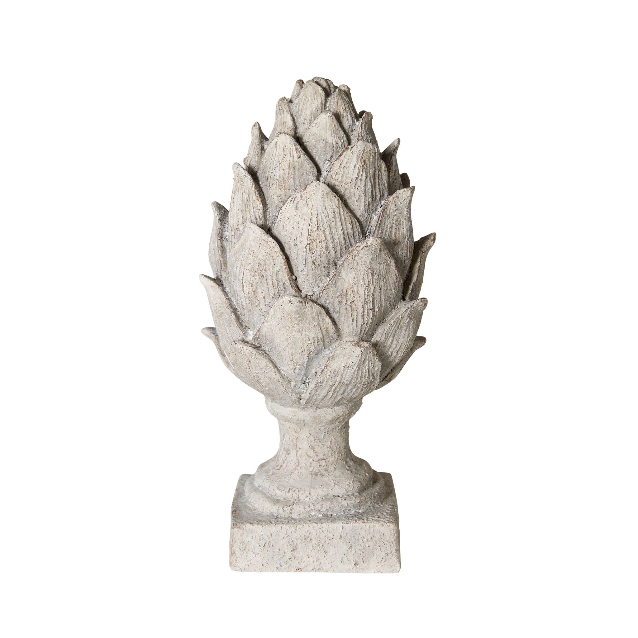 Artichoke Resin Flower Statue Medium