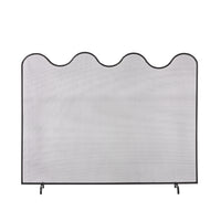 Wave Fire Screen Black