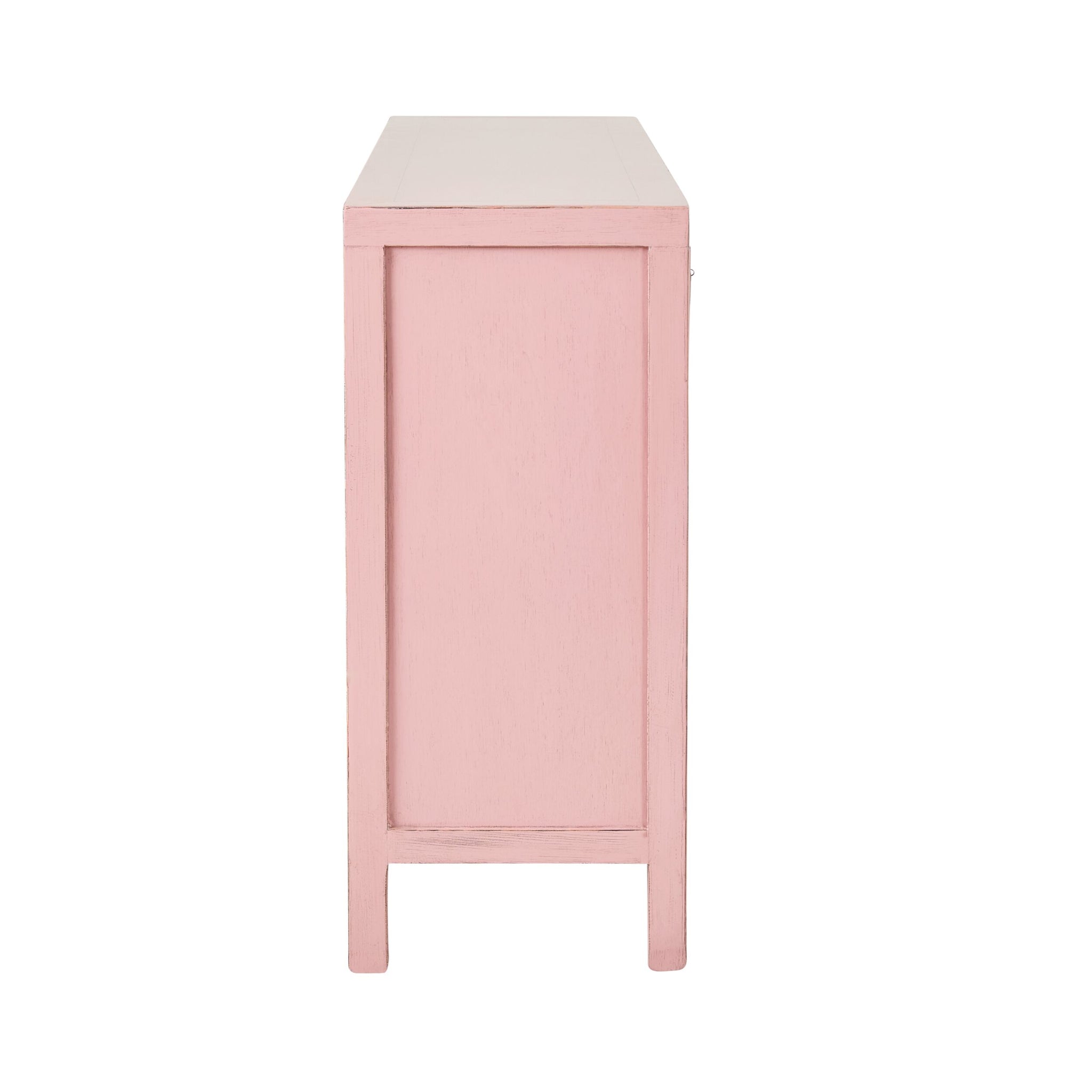 Sansha 4 Door & 4 Drawer Sideboard Blush Pink
