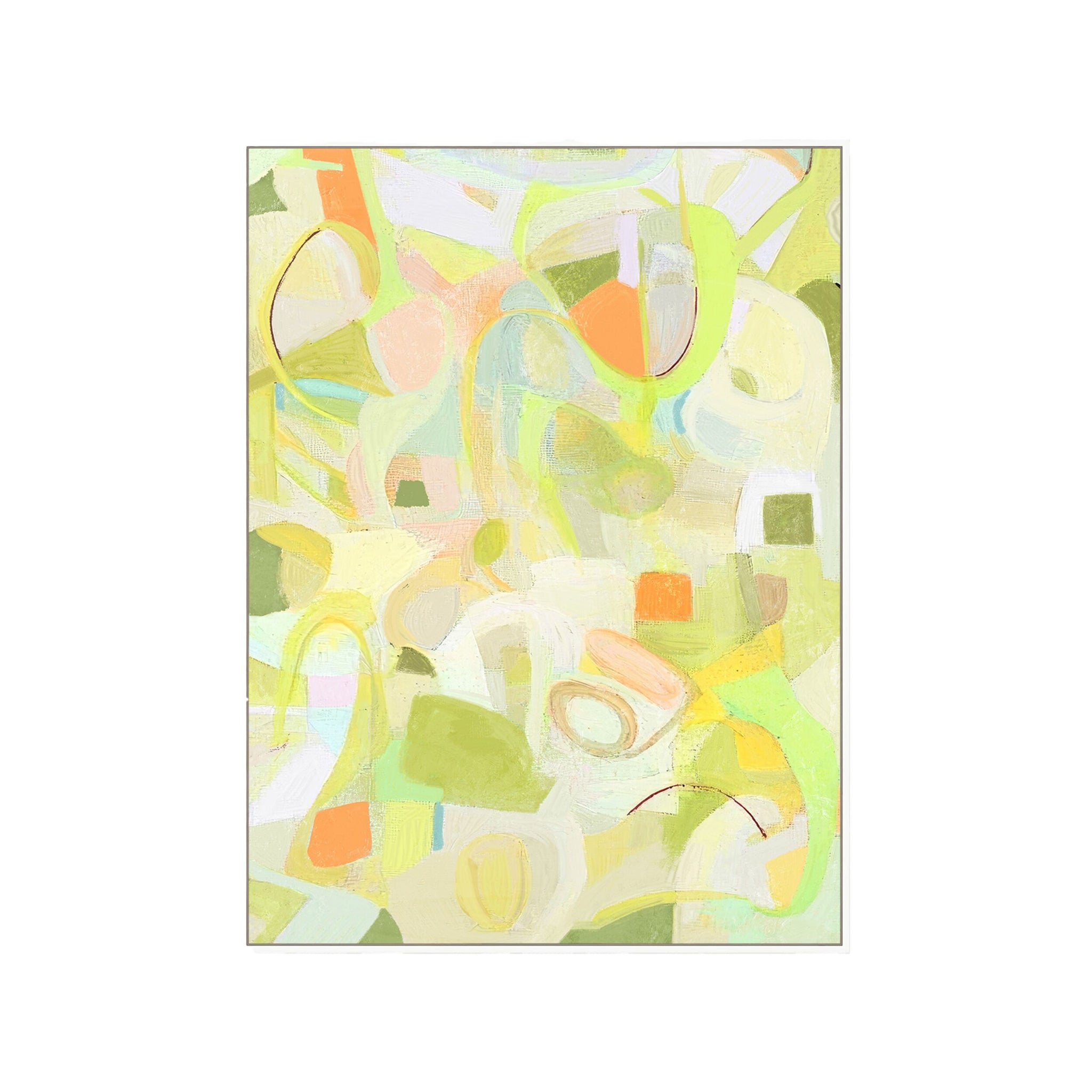 Reverie Daydream Framed Textured Artwork 80x120cm