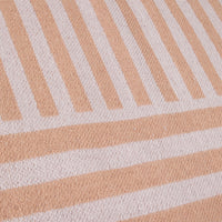 Amalfi Tea Rose Stripe Outdoor Rug 125x185cm