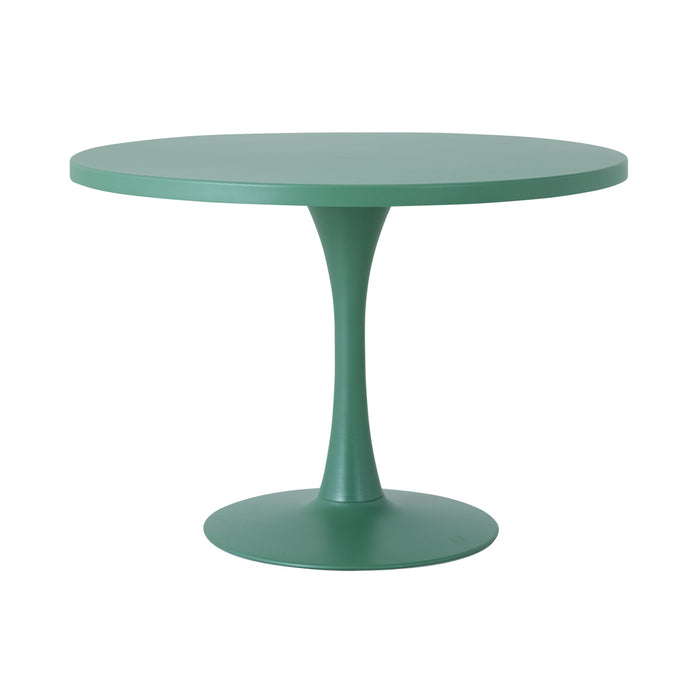 Tulip Dining Table 112cm Moss Green