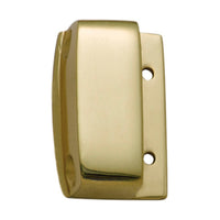 2065 Screen Door Latch Box Keeper Polished Brass H43xW28mm