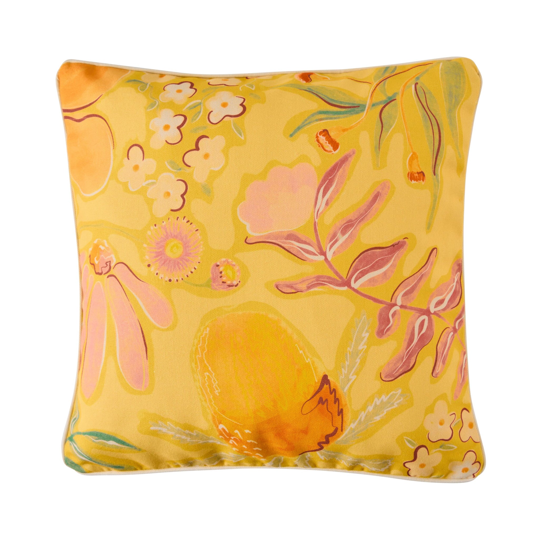 Aruba Floral Burst Outdoor Cushion 45x45cm