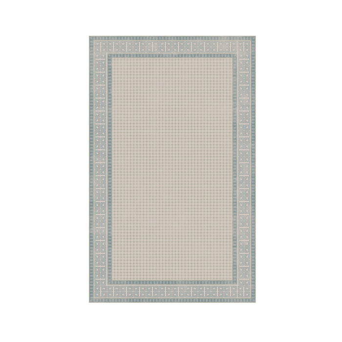 Paros Silky Soft Washable Rug 150x240cm Ocean