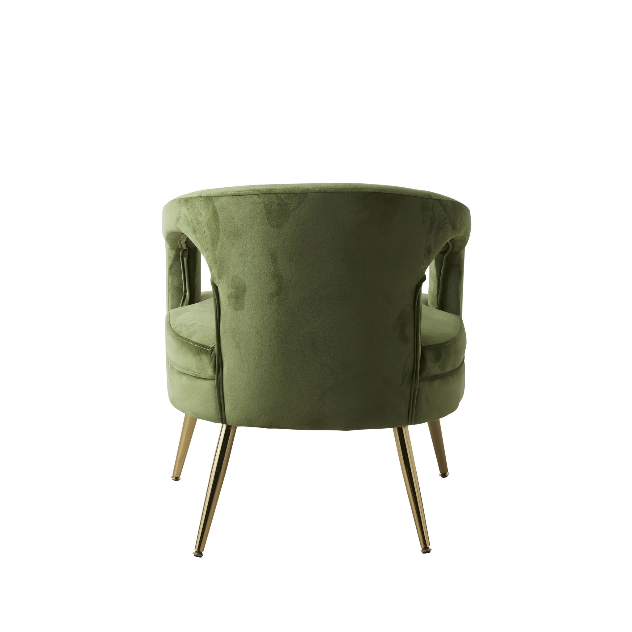 Demi Velvet Armchair Green