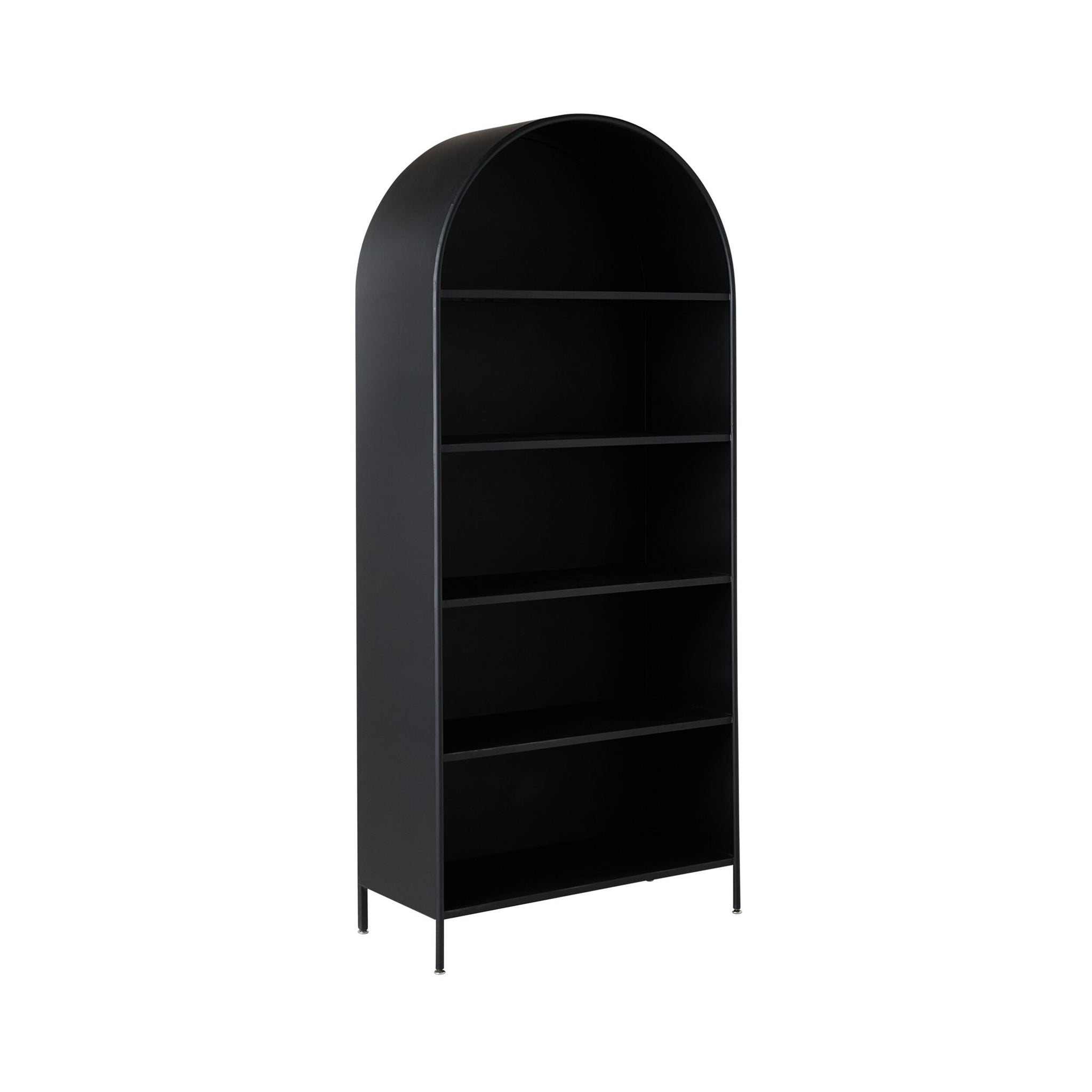 Nero Arched Bookshelf