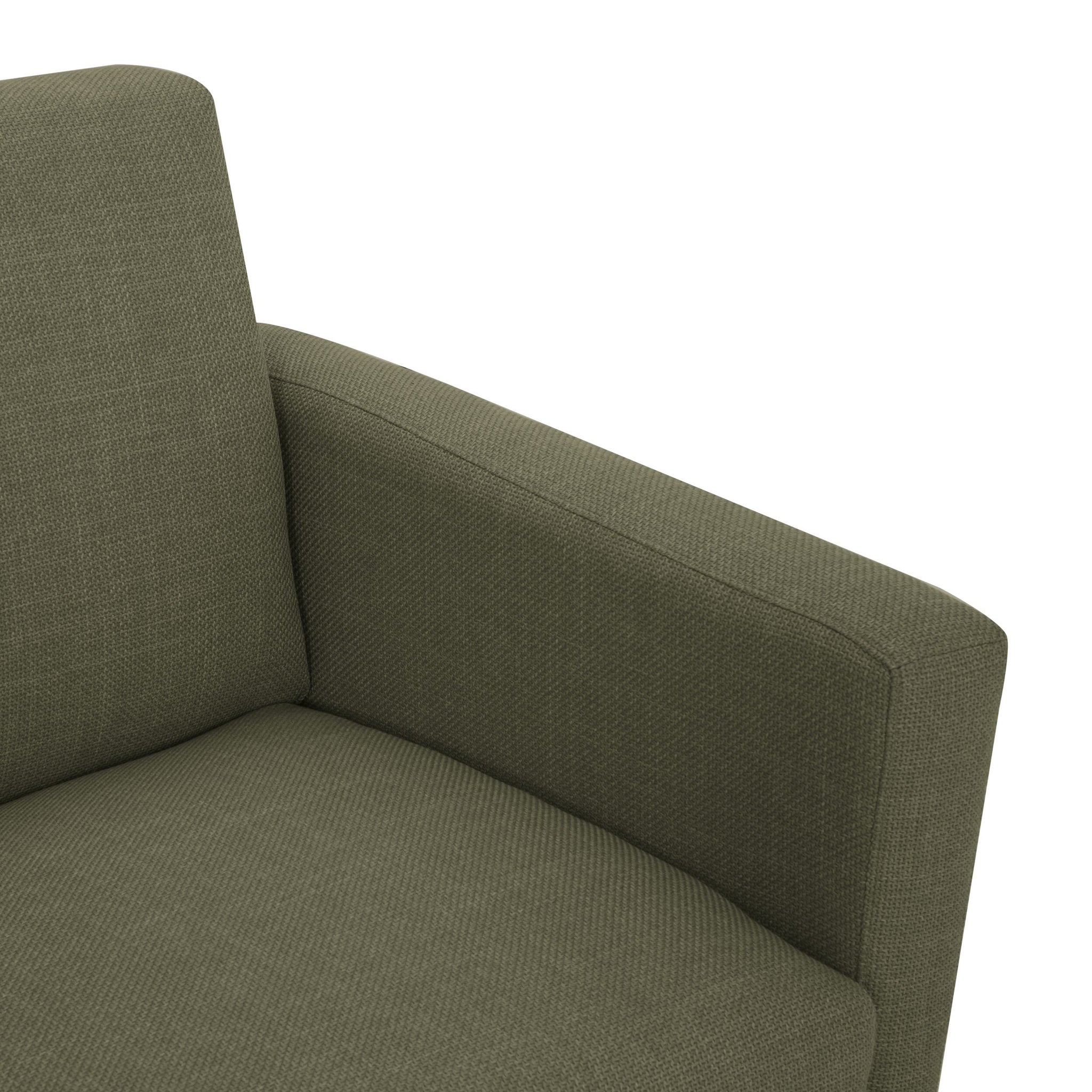 Frankie 3 Seater Sofa Olive Green Weave