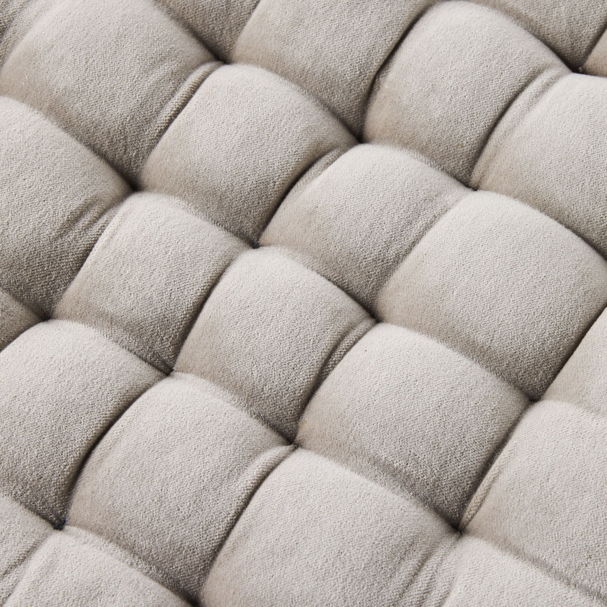 Samy Cotton Velvet Sand Seat Cushion