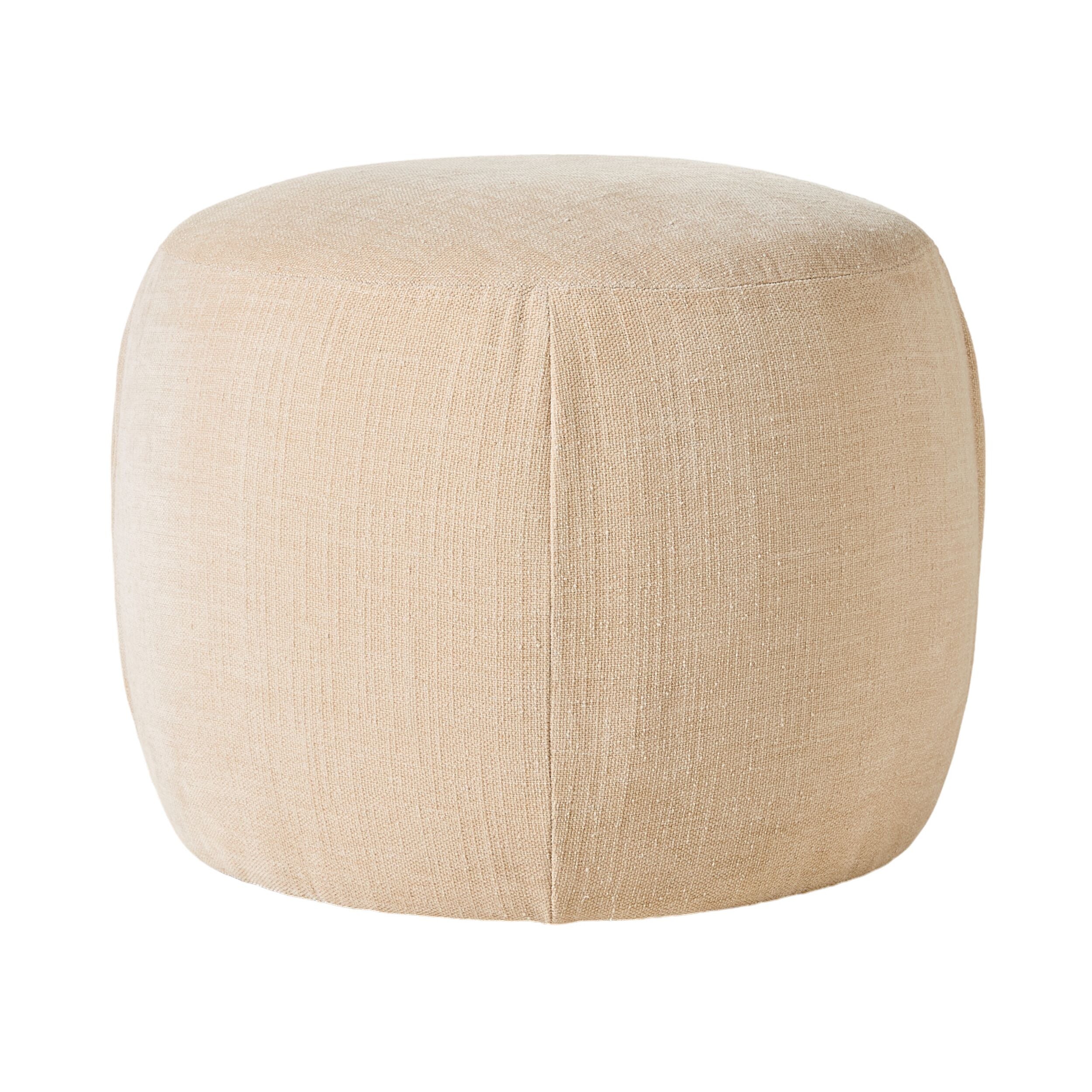 Tango Round Ottoman Small Solace Oat