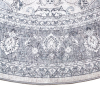 Ziba Round Washable Rug 200cm