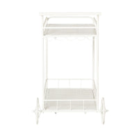 Bonnie Trolley White 87x57x55cm
