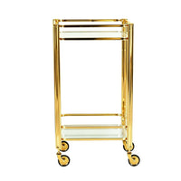 Goldwell Slimline Plated Bar Cart
