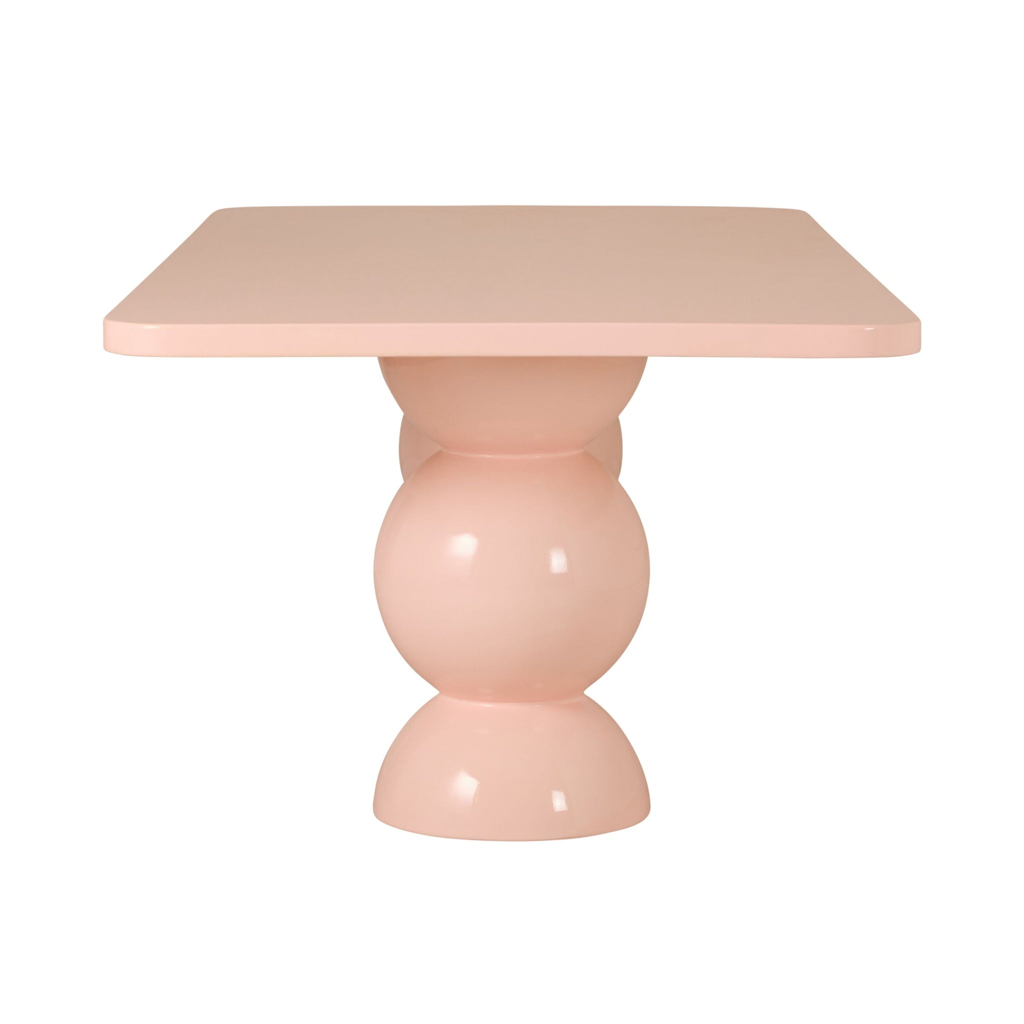 Bea Dining Table 240cm Gloss Pale Rose