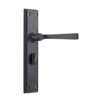 9626P Door Lever Menton Privacy Pair Matte Black H225xW50xP75mm