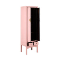 Sansha Narrow Wedding Cabinet Blush Pink