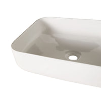 Orson Rectangle Ceramic Basin 515x400x135mm