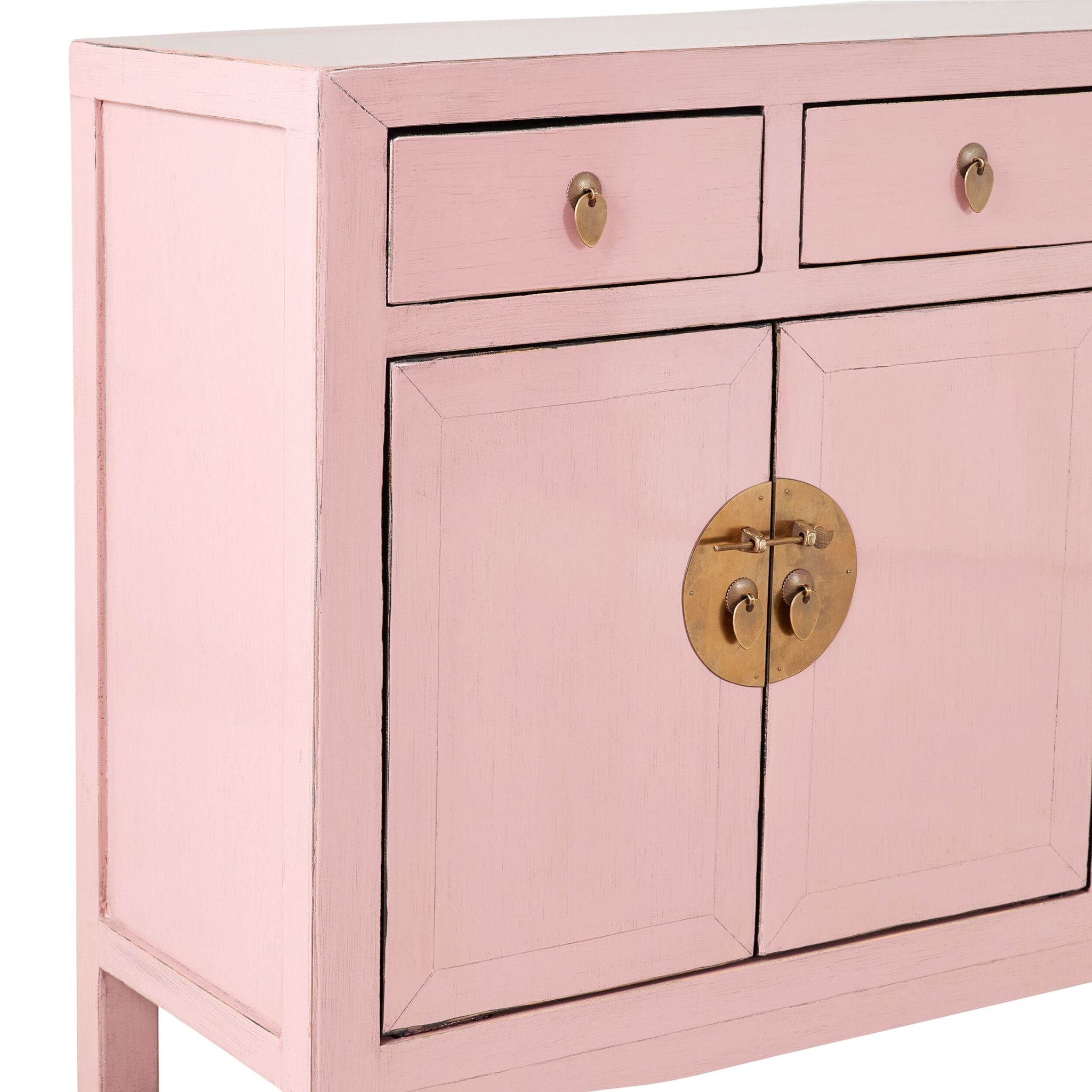 Sansha 4 Door & 4 Drawer Sideboard Blush Pink