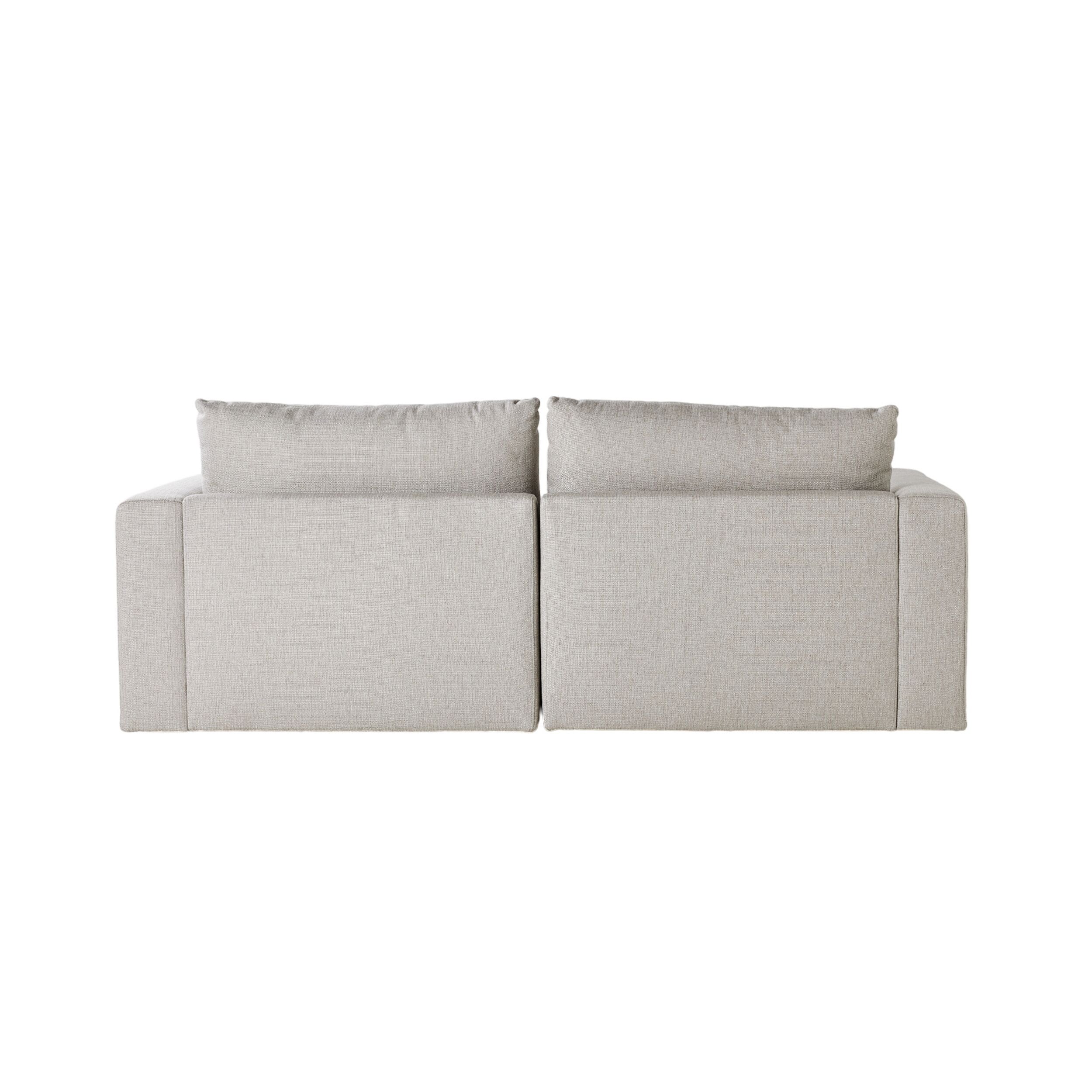 Darcie 2 Seater Sofa Amalfi Silver