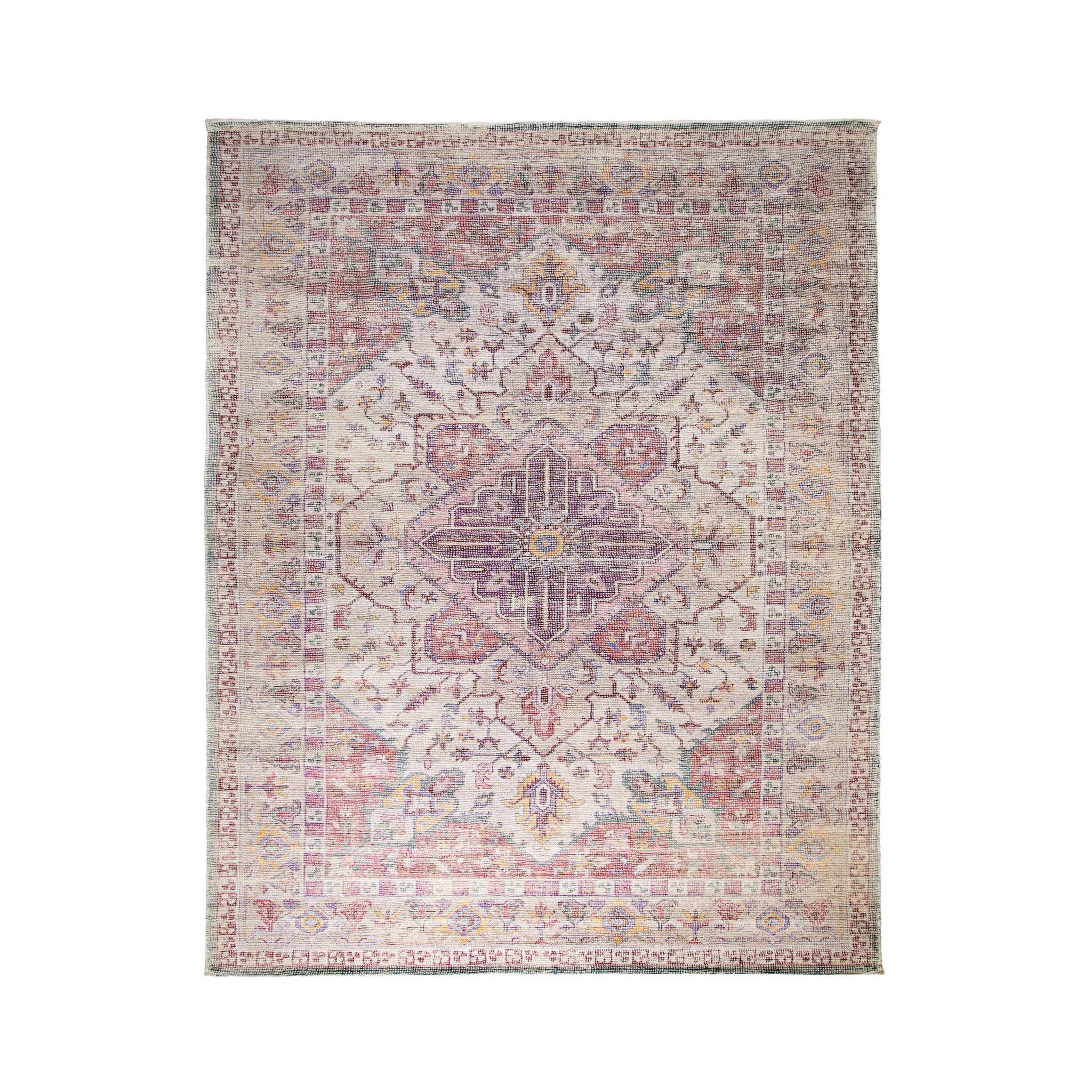 Autumn Vintage Distressed Multi Rug 300x240cm