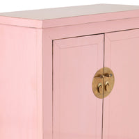 Sansha 2 Door & 2 Drawer Sideboard Blush Pink