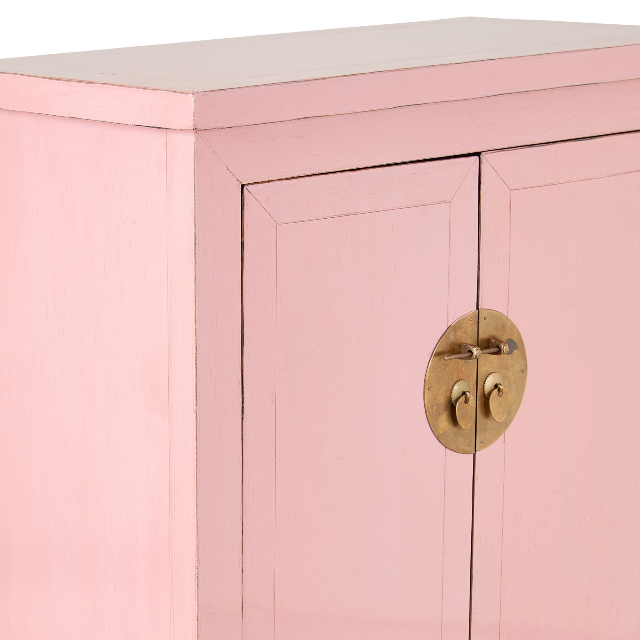 Sansha 2 Door & 2 Drawer Sideboard Blush Pink