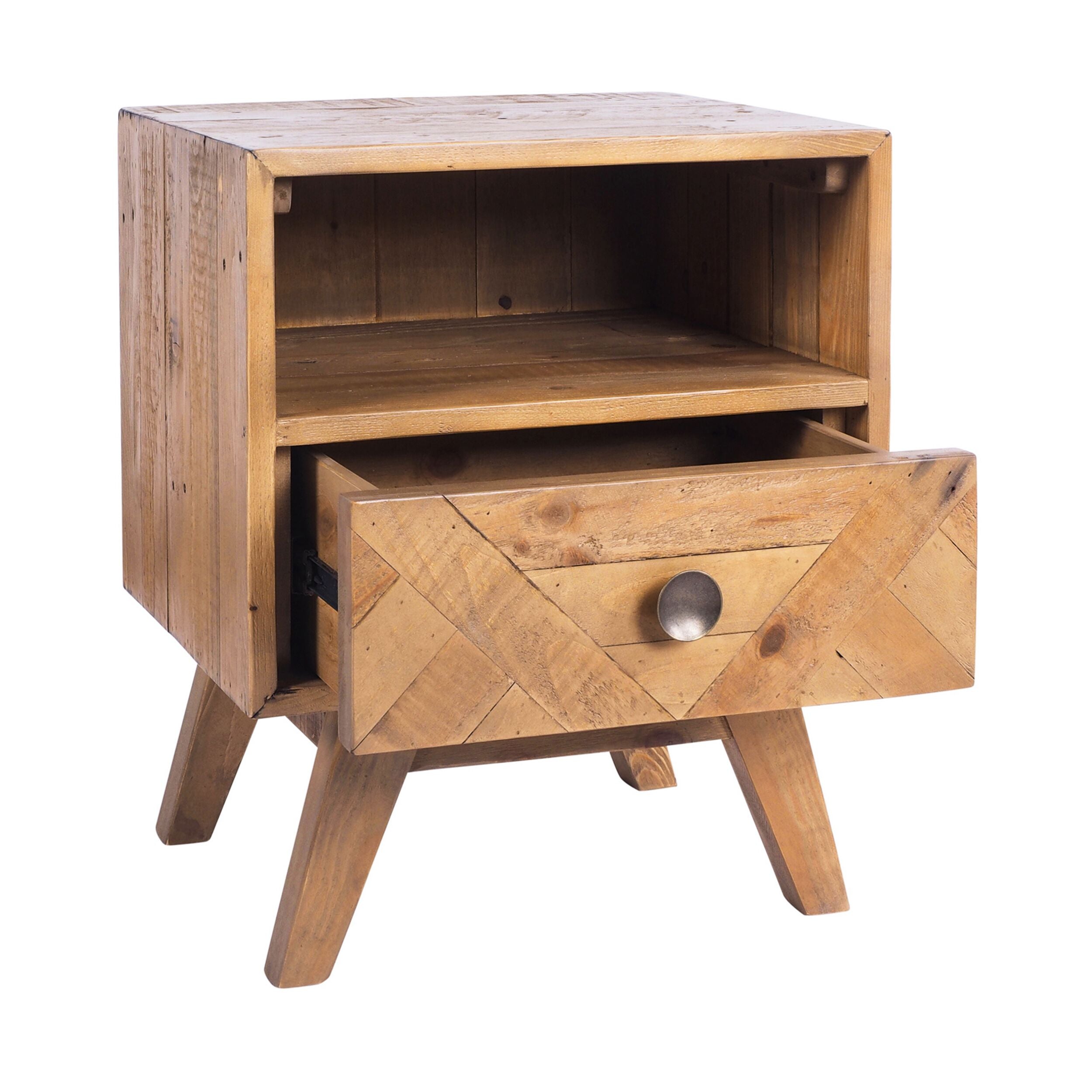 Dawson Reclaimed Timber Bedside Table