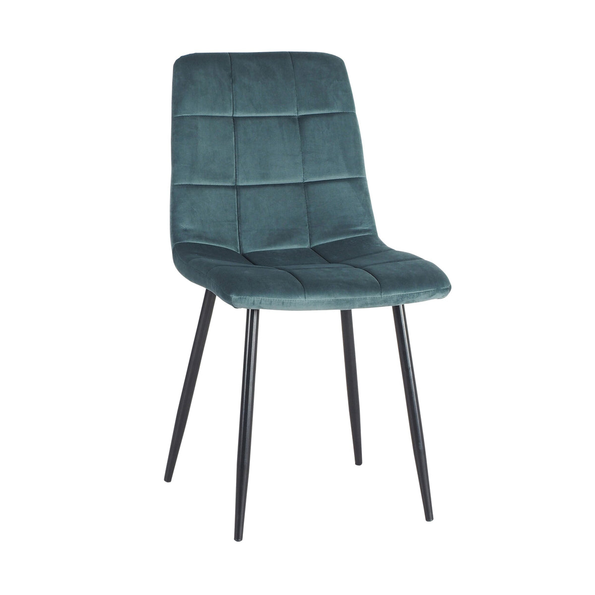 Max Velvet Dining Chair Ivy Teal – Early Settler NZ