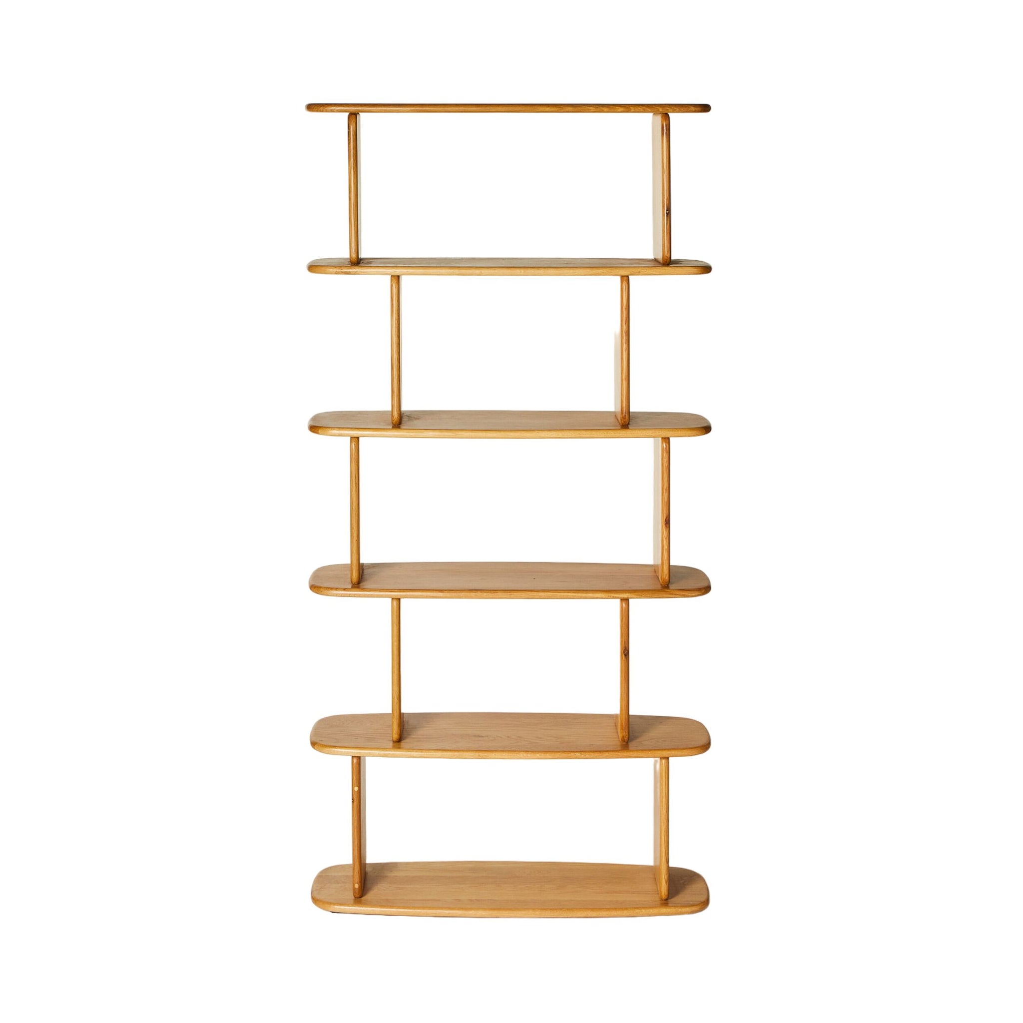Jasper Solid Oak Tall Bookshelf