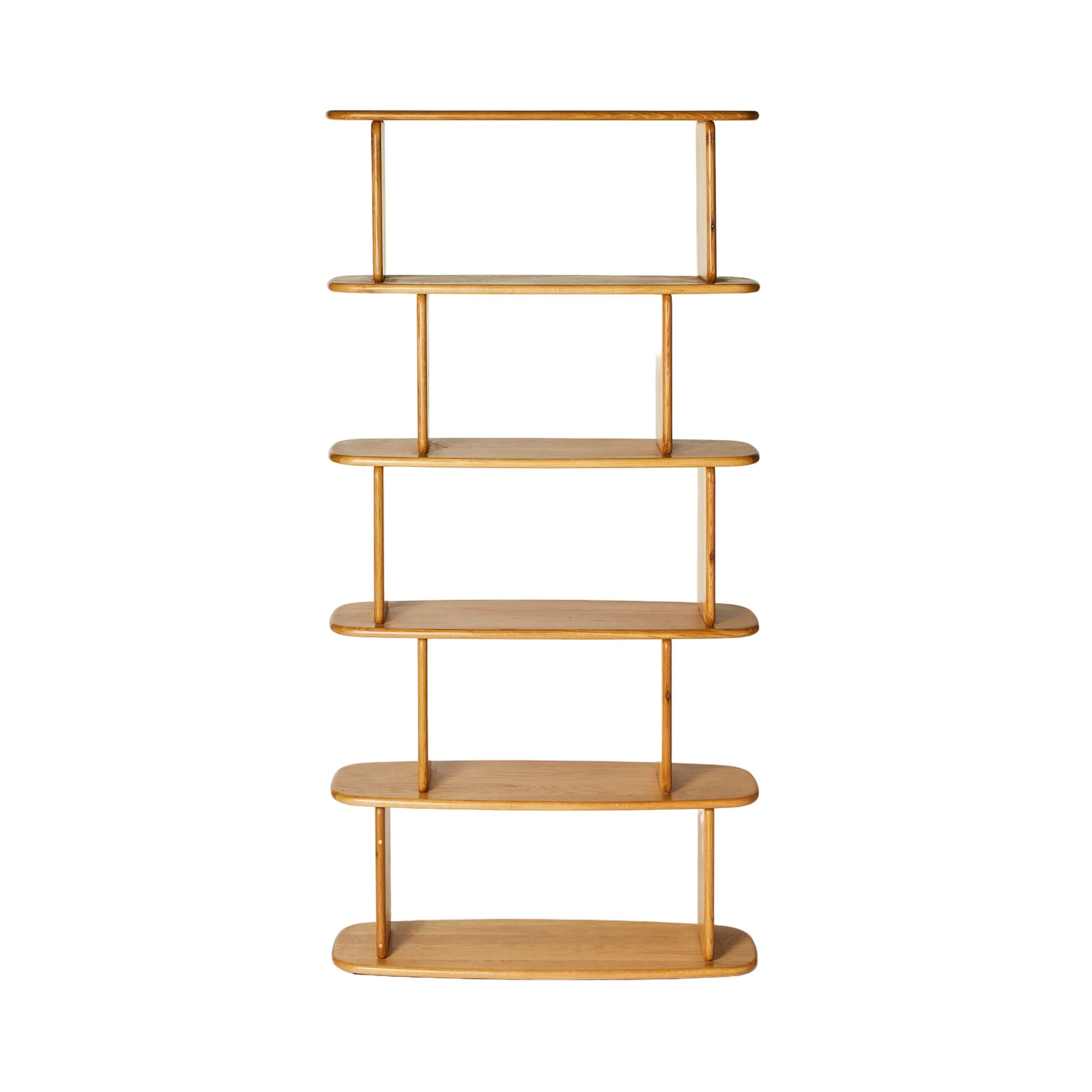 Jasper Solid Oak Tall Bookshelf