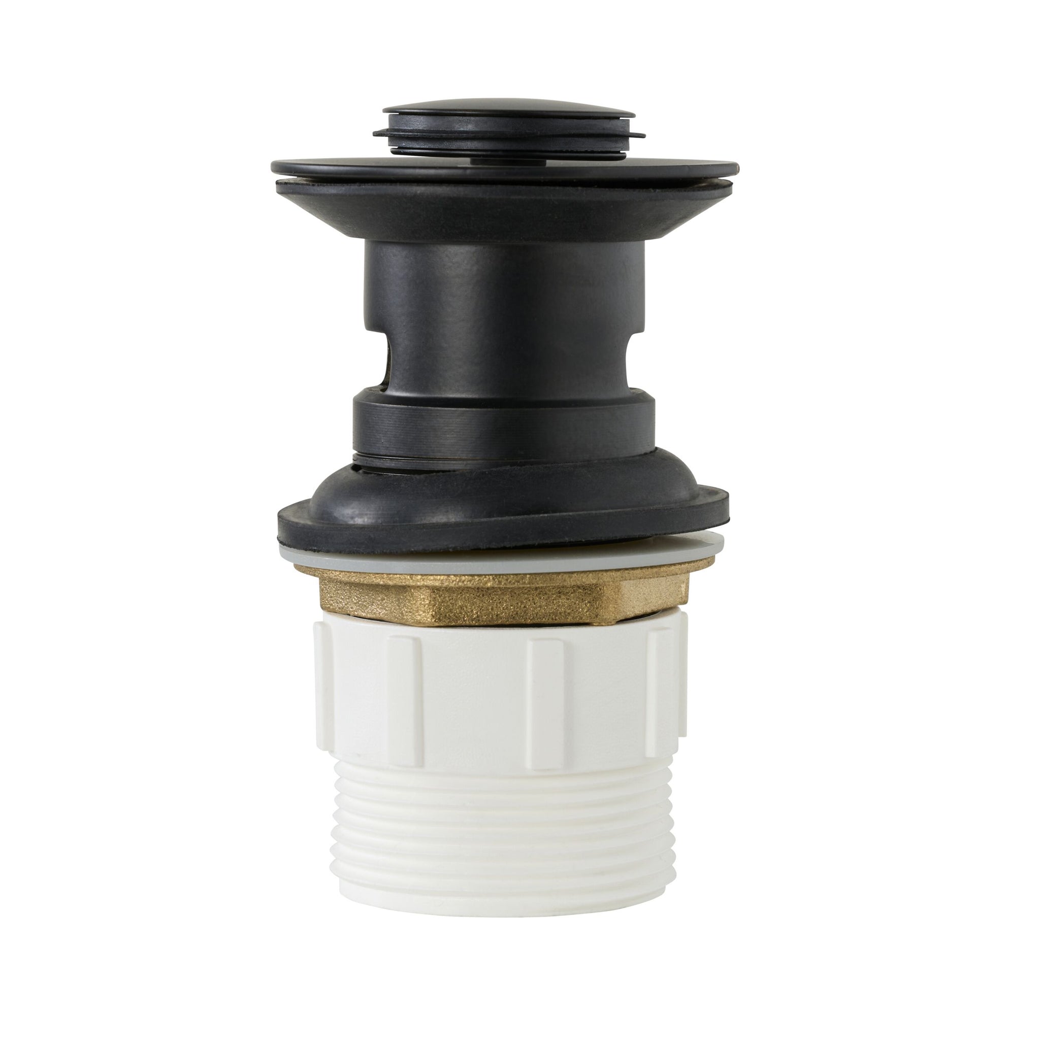 Camden Pop Up Waste Universal 32/40 x 80mm with Overflow Matte Black