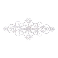 Wall Decor Antique White Swirl 136x55cm