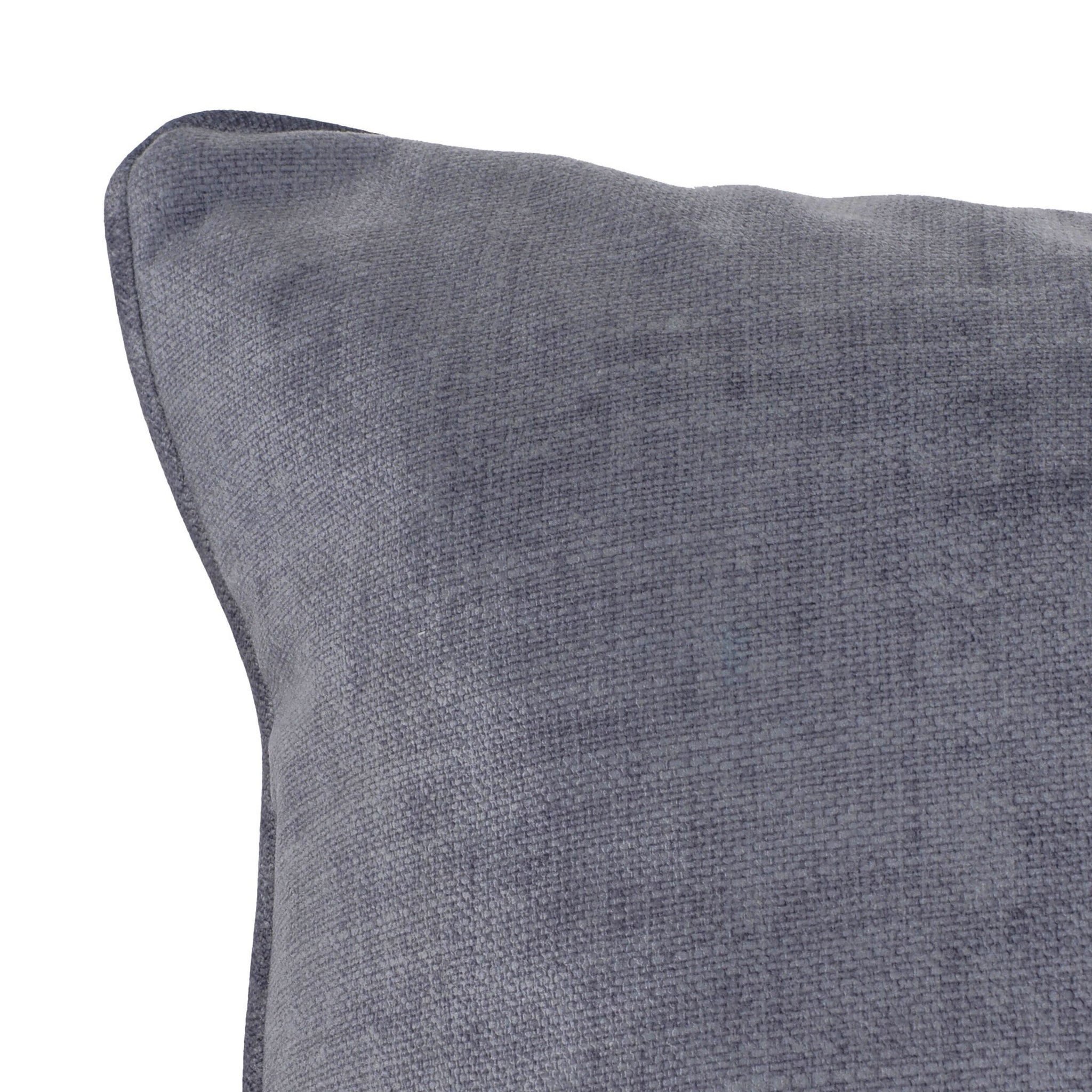 Lisette 3.5 Seater Velvet Deep Sofa Aura Storm