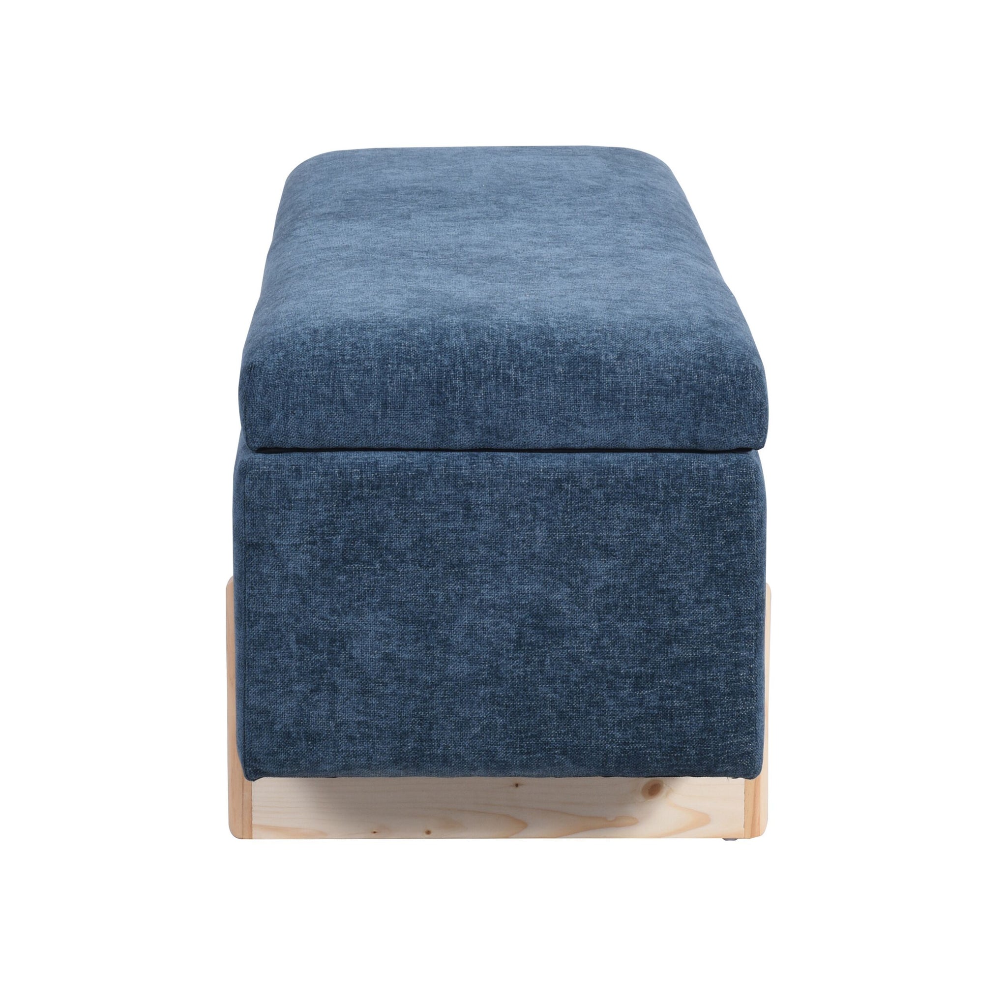 Sara Storage Bench Mineral Blue