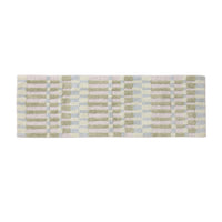 Maison Hi Lo Bath Runner Lilac Check