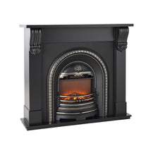 Belford Freestanding Mantel Black 126cm