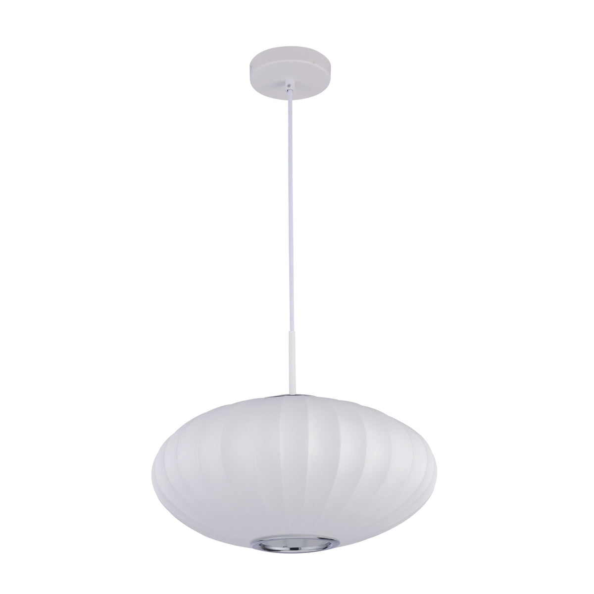 Hikari Pendant White 40x40x19cm